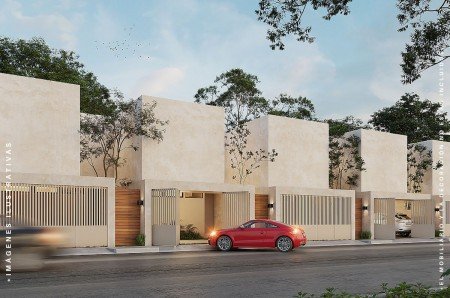 Casa en venta en Merida Temozon Abite de 3 recamaras en privada residencial